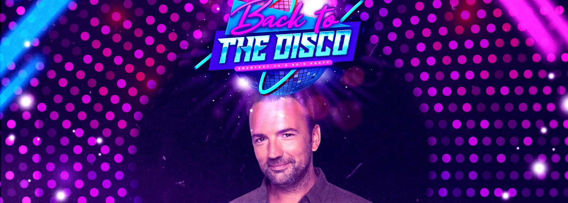 back to the disco  70’s & 80’s party  met gerard ekdom - 2023 in De Tamboer