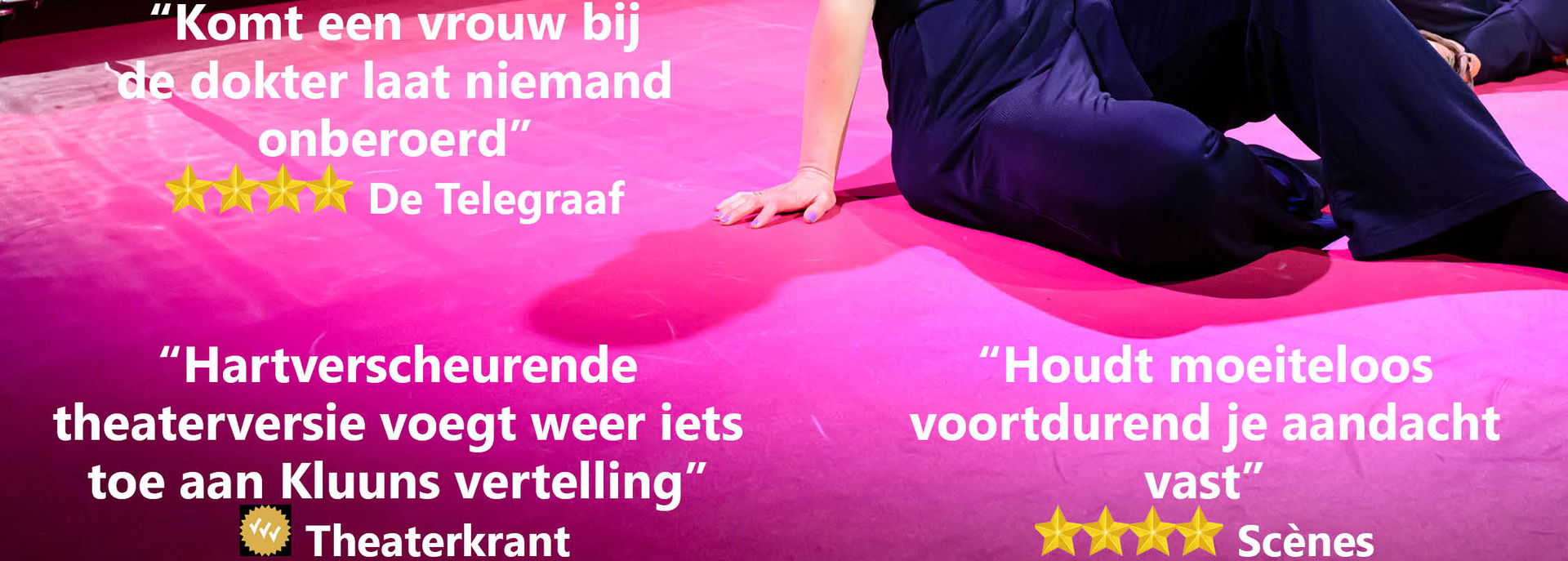 Komt een vrouw bij de dokter - Naar de bestseller van Kluun - 2023 in De Tamboer