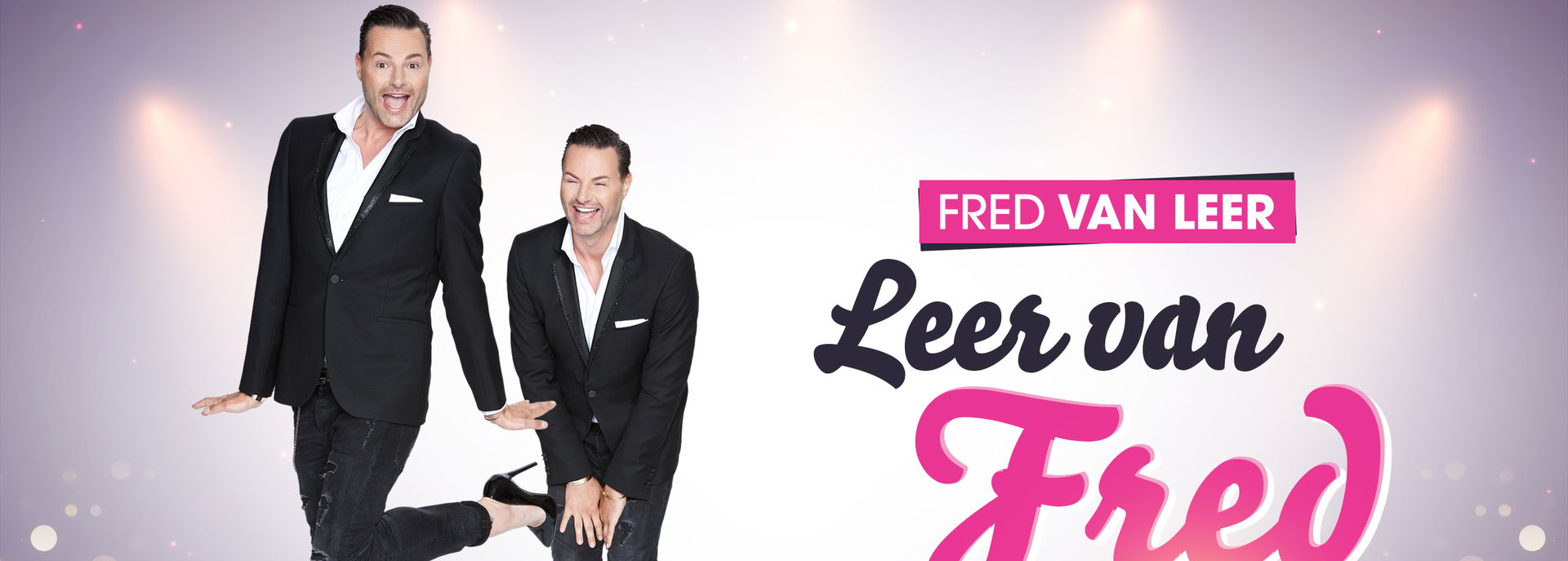 Fred van Leer stond Live in het theater met zijn heerlijke, hysterische voorstelling