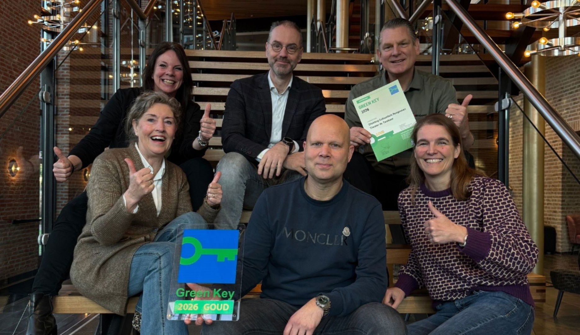 Green Key Goud - team foto
