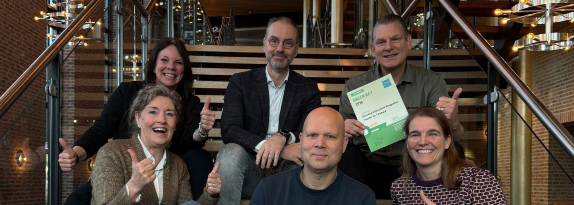 Green Key Goud - team foto