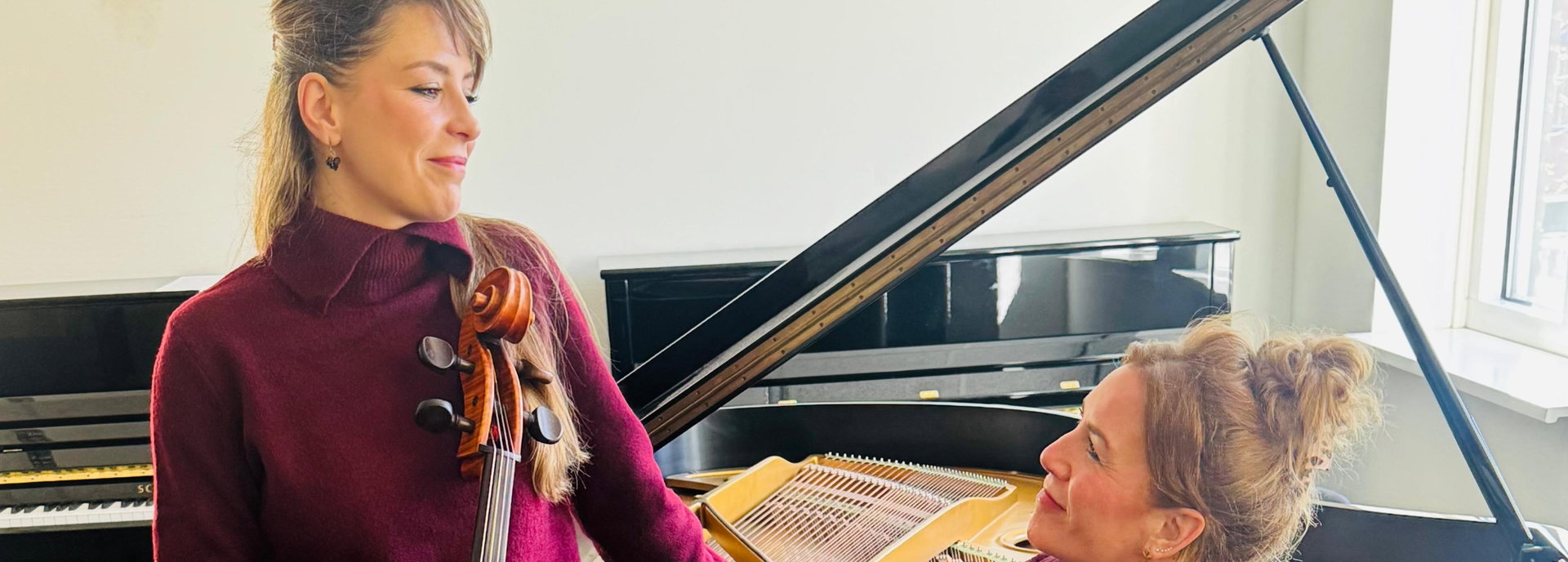 Klassieke Vrienden - Loes van Ras en Teodora Nedyalkova - 2026 in De Tamboer - Fotograaf: Wilco van der Laan
