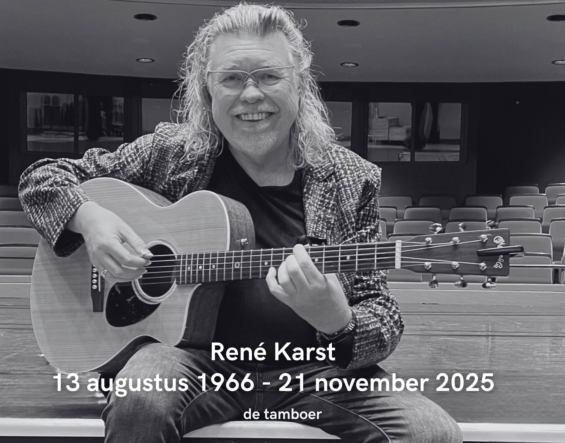 René Karst - overleden