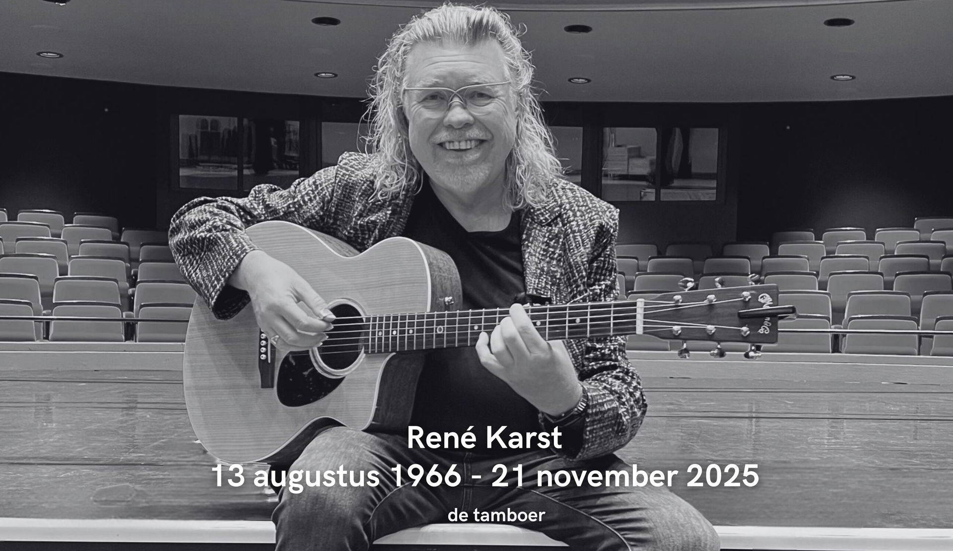 René Karst - overleden