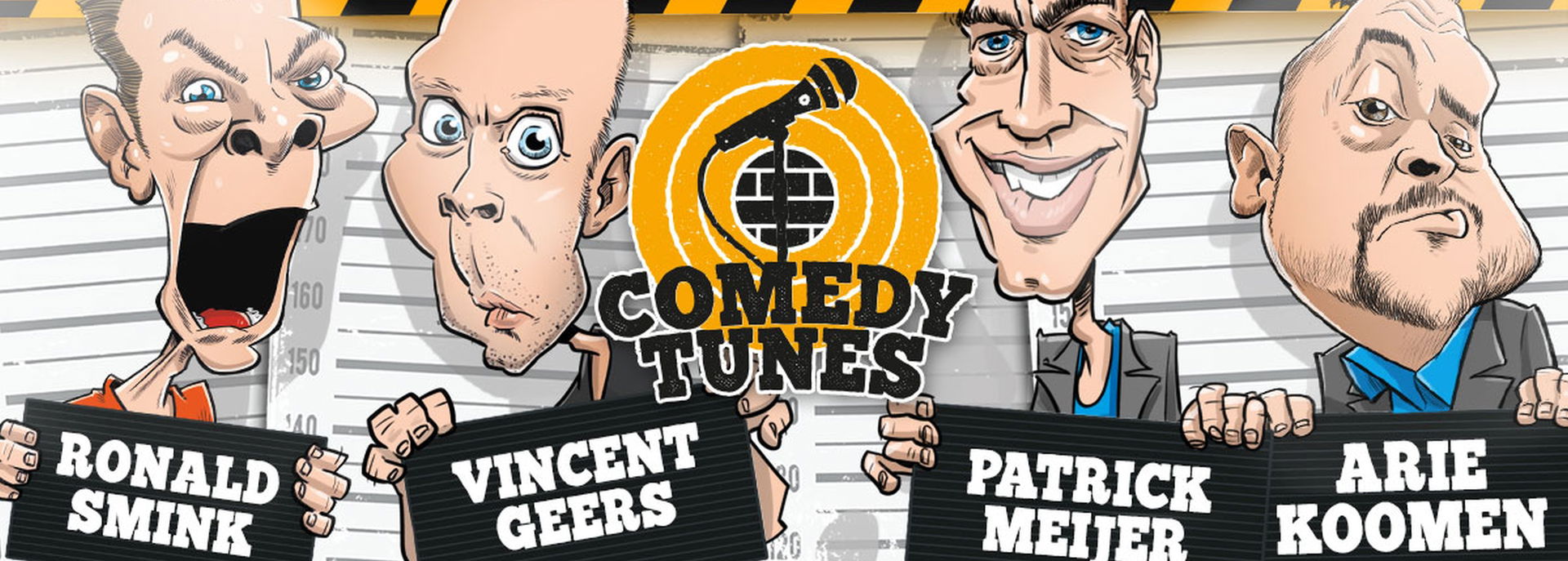 Op deze Comedytunes Comedynight vertellen drie comedians in hoog tempo de meest absurde en hilarische verhalen. MC Arie Koomen praat het geheel aan elkaar. Je merkt het al snel: je ontspant, lacht en voelt je stresshormonen verdwijnen. De maffe verhalen van de comedians zorgen voor de aanmaak van endorfine en gelukshormonen. Na een avondje Comedytunes Comedynights sta je daarom weer buiten met een fris en energiek gevoel. Waar wacht je nog op?! Vincent Geers, Ronald Smink en Patrick Meijer staan al te trappelen!