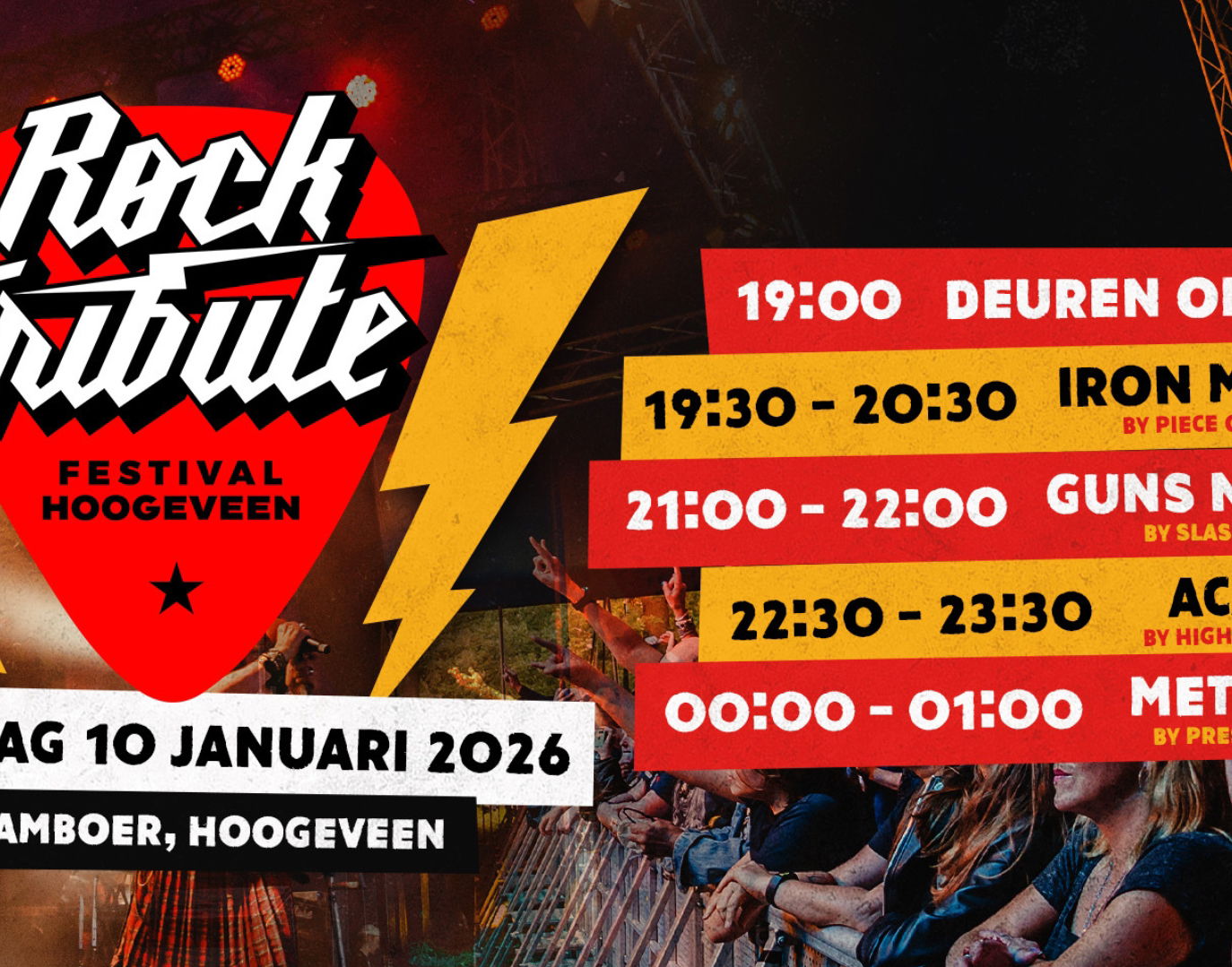 Rock Tribute Festival - 2026 in De Tamboer
