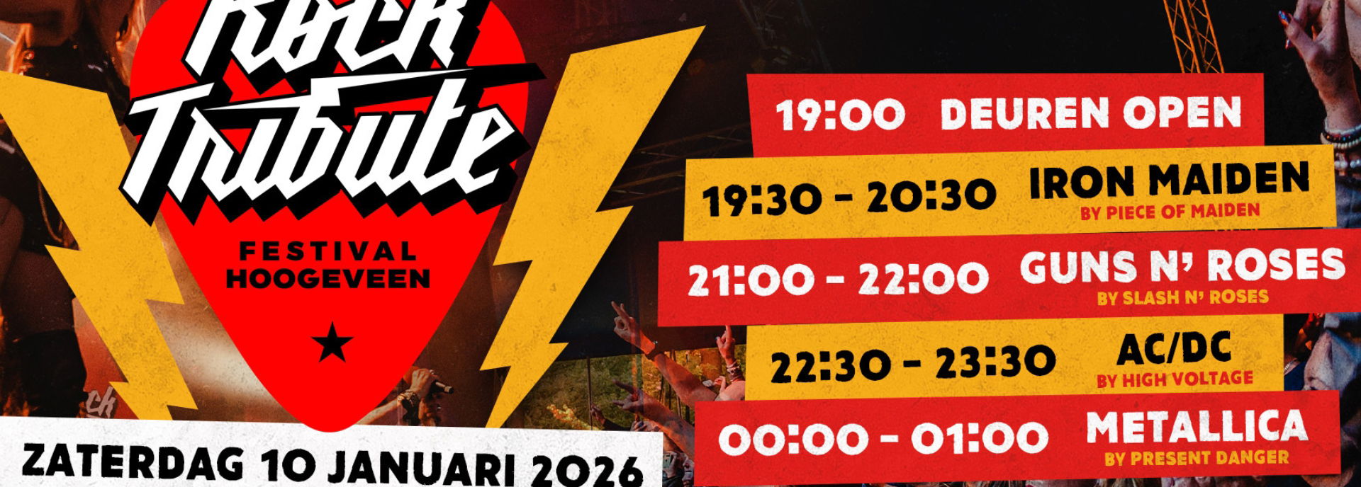 Rock Tribute Festival - 2026 in De Tamboer